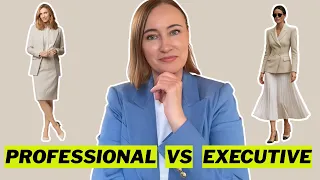 Professional Outfit vs Executive style Why They re Not the Same