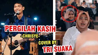 Download PERGILAH KASIH - CHRISYE (LIRIK) COVER BY TRI SUAKA MP3