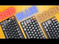 To CLICK or not to CLICK Keychron switches comparison