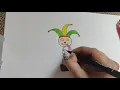 April Fools Easy coloring