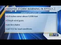 Winter Storm Warning for Kern County