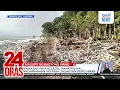 PAGASA - Typhoon Uwan caused Yolanda-like storm surge | 24 Oras