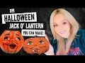 Vintage Halloween DIY Paper Mache Jack-o -Lantern Tutorial
