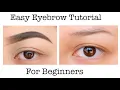 EYEBROW ROUTINE EASY BEGINNER FRIENDLY Free online makeup class NEPALI EDITION