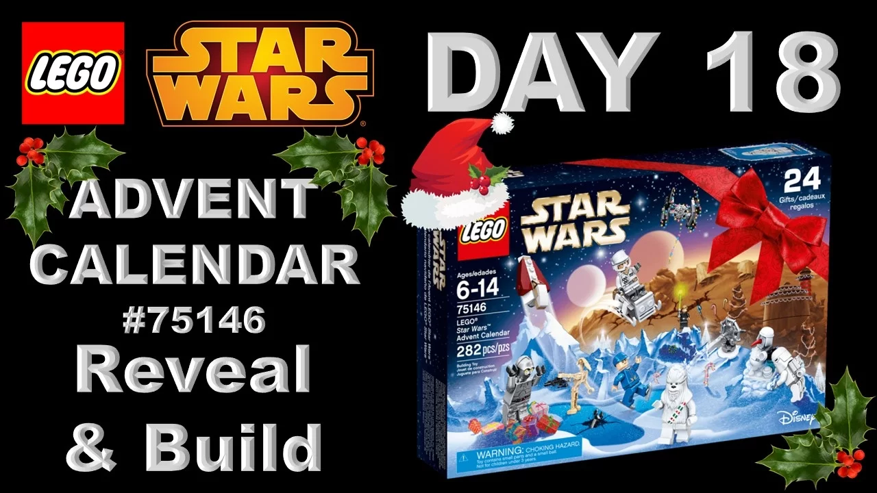 Star Wars LEGO Advent Calendar 2018 Full Review and Spoilers