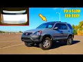 Download Lagu FIX A SLOW SUN ROOF | Cleaning and Lubricating tracks (2003 2nd Gen Honda Crv)