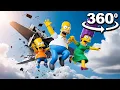 Download Lagu 360° VR THE SIMPSONS PLANE CRASH