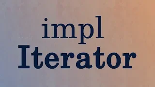 Rustcast - How to implement Iterator in Rust programming language