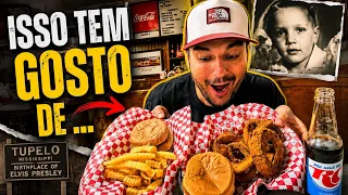 PROVAMOS O LANCHE DO ELVIS PRESLEY ONDE ELE COMIA #ep17 MISSISSIPPI