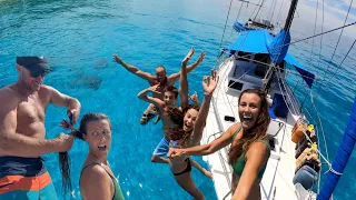 I let him cut my hair!!!! LIVING REMOTE ON A BOAT | Episode 213 (Sailing Catalpa)