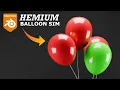 Blender Floating Helium Balloon Sim Tutorial