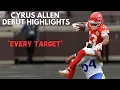 Cyrus Allen ELECTRIC Debut Highlights 2026 Preseason