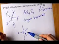 Molecular Geometry of PF5 phosphorus pentafluoride