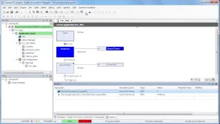 Sample PLC program SFC time based counter Sequential Flow Chart