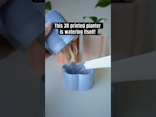 FLOLLIA small self-watering planter video thumbnail