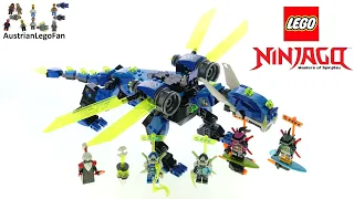 LEGO Ninjago 71711 Jay´s Cyber Dragon - Lego Speed Build Review