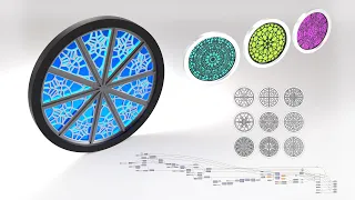 Grasshopper for Rhino 7 3D Window Pattern Array