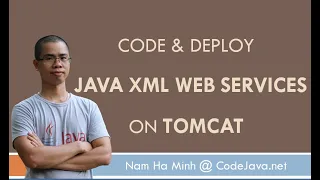 Code and Deploy Java XML Web Services JAX-WS on Tomcat