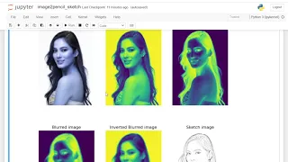 Image To Pencil Sketch OpenCV-Python LGMVIP INTERN PROJECT