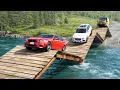 Lagu Cars vs Broken Bridge Challenge #5 in BeamNG Drive!
