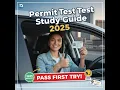 permit test study guide 2025 nj