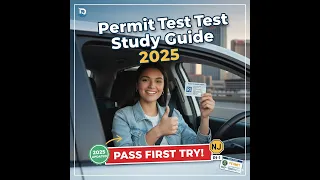permit test study guide 2025 nj