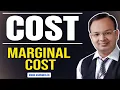 Cost Marginal Cost Nature of Marginal Cost MC Curve Part 8 Micro Economics