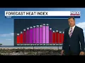 Dangerous heat continues across Gulf Coast