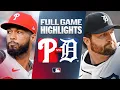 PHILLIES vs TIGERS Full Game Highlights July 11 2026 MLB Season