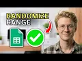 How to Use Randomize Range on Google Sheets - Easy Guide 2026
