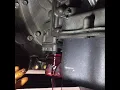 DT466 Oil change