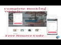 Complete All-in-One Online Booking System using PHP and MySQL Free Source Code Download
