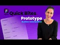 Prototype a Button Interaction in Minutes Figma Quick Bites Ep 5