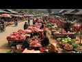 You ll be surprised to see how much meat Vietnamese people buy at the traditional market