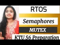 Semaphore Binary Semaphore Mutex Conting Semaphore RTOS