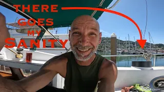 S1E35. 5 Hours on ONE Winch?! | Sailboat Refit Reality, Grease Nightmares & Boat Life Lessons