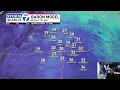 25 Monday Morning Weather Update