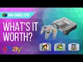 30 Common Nintendo 64 Games to Resell on eBay Valuable N64 Games