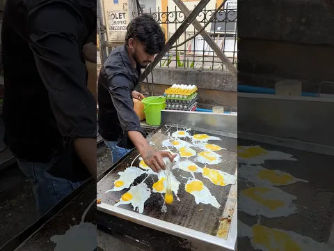 Crazy Fast Omelette Making Skill #shortsvideo
