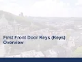 2026 First Front Door and First Front Door Keys Product Overview Webinar