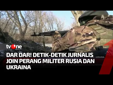 Jurnalis Rilis Video Gencatan Senjata antara Pasukan Militer Ukraina dan Rusia