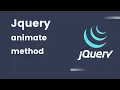 jquery animate method Jquery Tutorial for beginners Jquery Effects part-9 2022