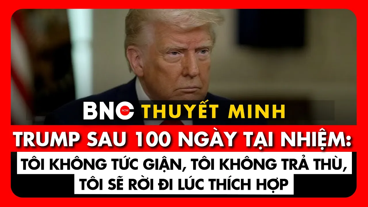 Outline Video Thuyết minh: Toàn văn TT Trump tiết lộ cách ứng phó "thế lực ngầm", xác định thời gian thoái nhiệm