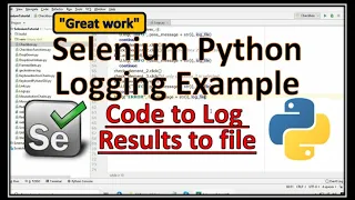 Selenium Python Logging Python Selenium Logging Selenium Custom Logging Selenium Logging