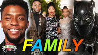 Chadwick Boseman RIP Family With Parents Wife Friends Death