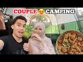 Lagu Camping In The Rain 🌧️ With Areeba Cooking Beef Karahi 😍