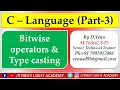 Bitwise Operators and Type Casting II C - Language II Street Light Academy