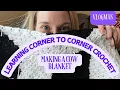 Corner to Corner Crochet Can I Figure it Out Making a Cute Cow Blanket