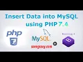 Insert Data Into MySQL Using PHP 7
