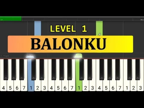 Download MP3 not piano balonku - tutorial piano tingkat 1 - lagu anak anak ciptaan at mahmud